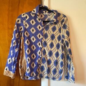 Button down Zara top